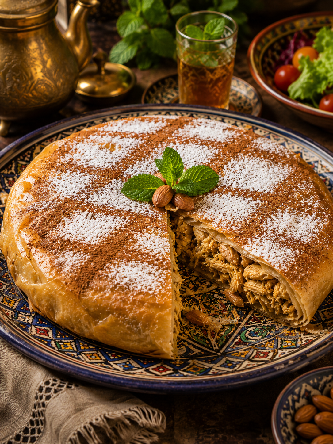 Dimanche — Pastilla au poulet